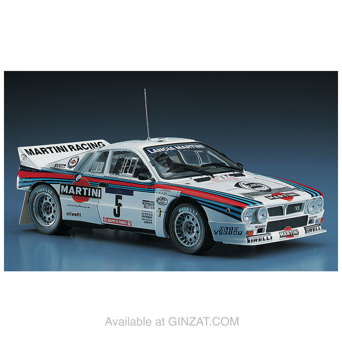 LANCIA 037 RALLY (’84 TOUR DE CORSE RALLY WINNER), Hasegawa Plastic Model Kit (Scale 1/24)