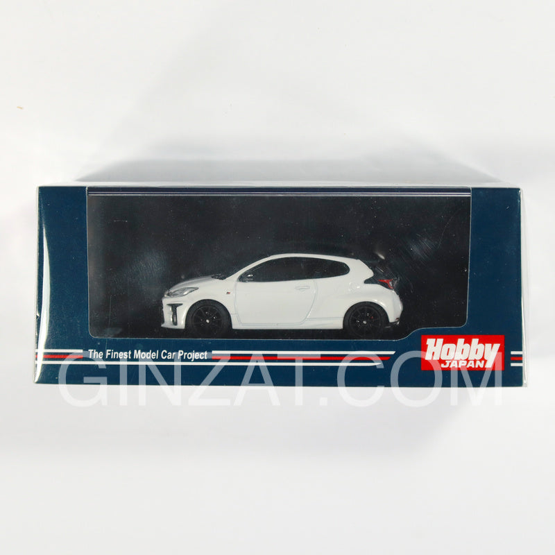 Toyota GR Yaris RZ High Performance Super White II, Hobby Japan diecast model car