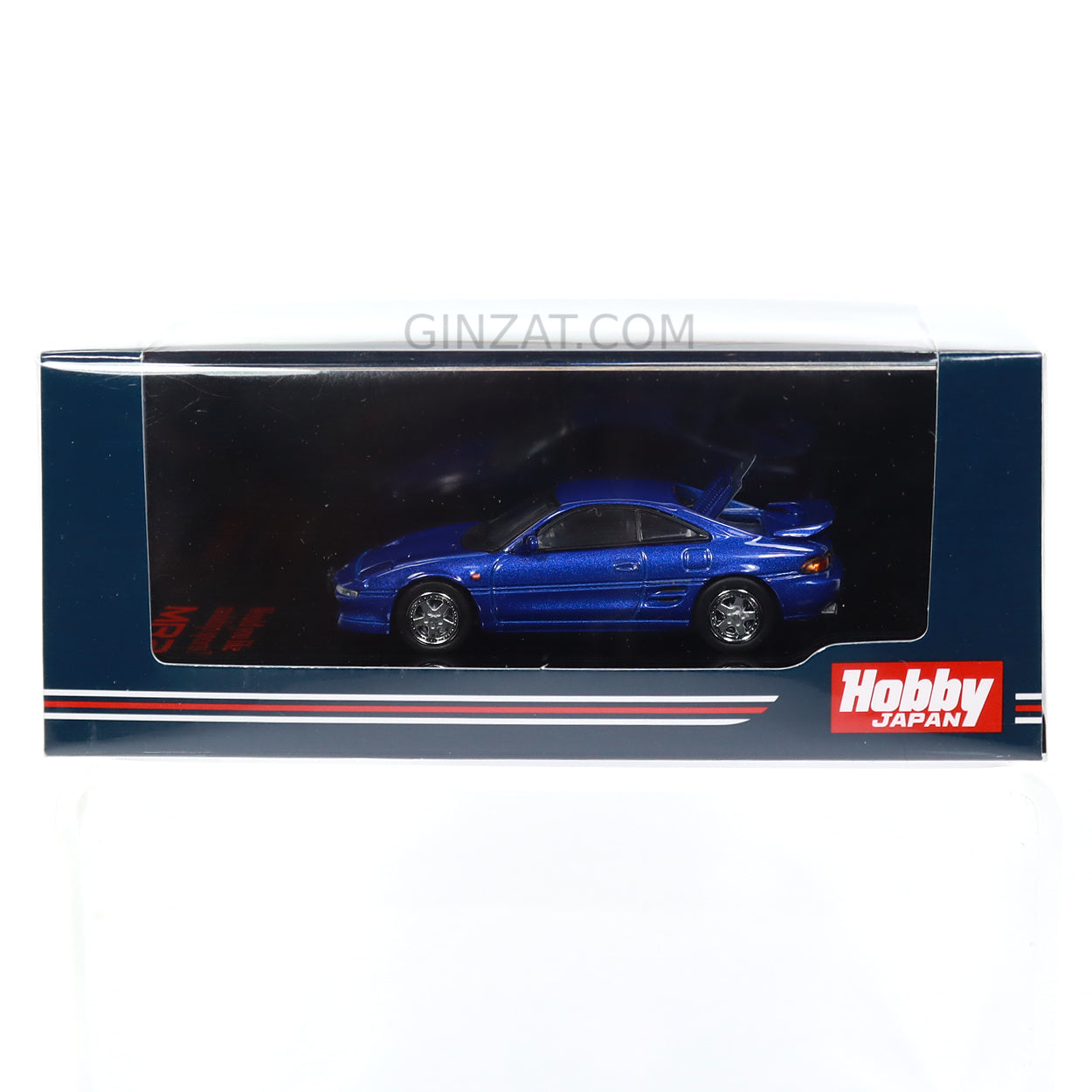 TOYOTA MR2 (SW20) GT-S Customized Version Purplish Blue Mica Metallic, Hobby Japan diecast model car