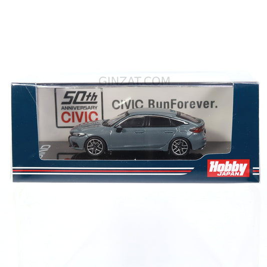 HONDA Civic (FL1) LX Sonic Grey, Hobby Japan diecast model car