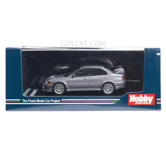 Hobby Japan Mitsubishi Lancer GSR Evolution V (CP9A) - Satellite Silver (M)