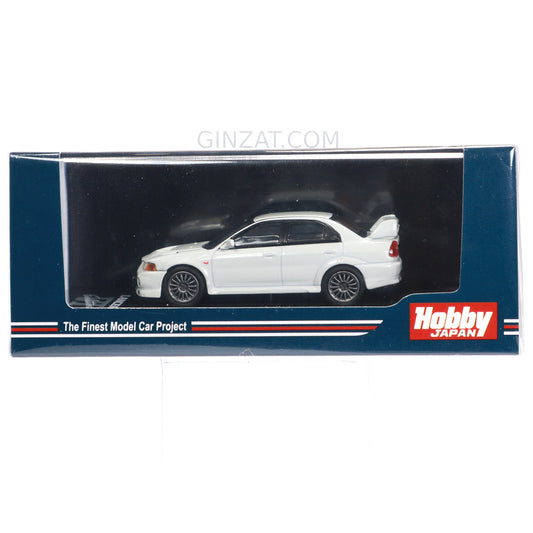 Mitsubishi Lancer GSR Evolution VI (CP9A) Scortia White, Hobby Japan diecast model car