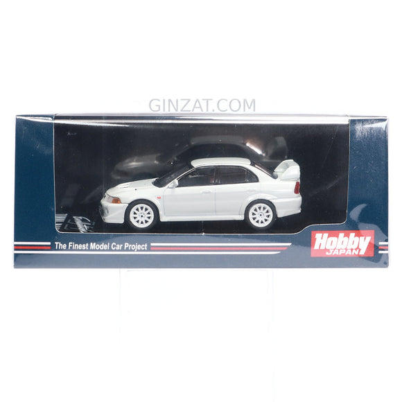 Hobby Japan Mitsubishi Lancer GSR Evolution VI T.M.E. (CP9A) -  Scortia White