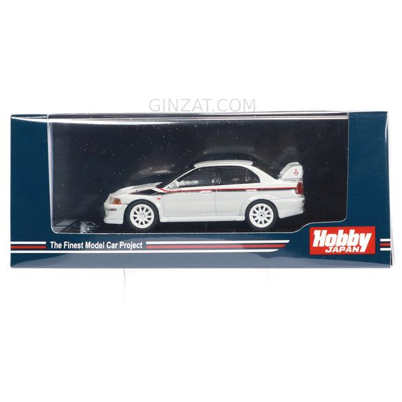 Mitsubishi Lancer GSR Evolution VI T.M.E Special Coloring Package (CP9A) Scortia White, Hobby Japan diecast model car