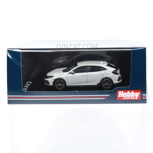 HONDA Civic H/B FK7 2020 Plantium White, Hobby Japan diecast model car