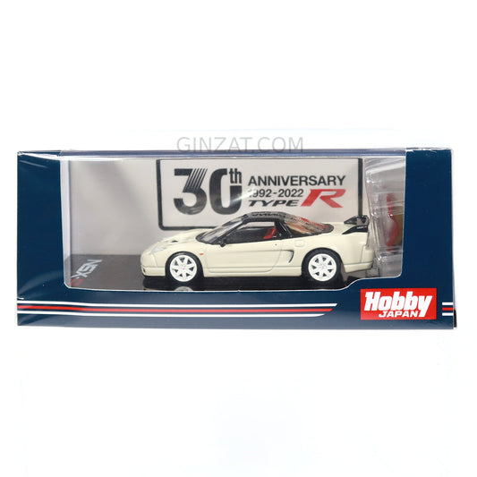 HONDA NSX-R (NA2) w/ Genuine Seats Display Model Championship White, Hobby Japan diecast model car