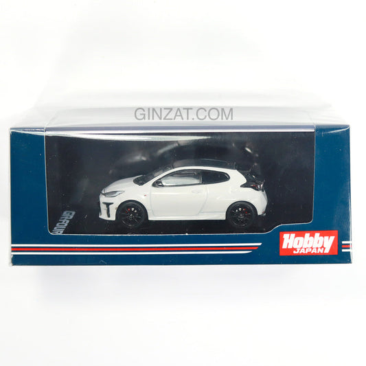 Toyota GR YARIS RZ High Performance Super White II, Hobby Japan diecast model car