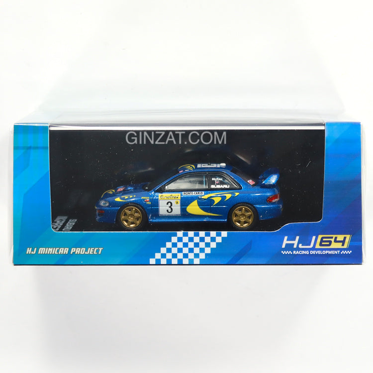 Subaru Impreza WRC 1997 #3 Monte Carlo, Hobby Japan diecast model car