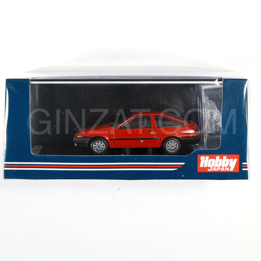 Toyota Sprinter Trueno GTV (AE86) with Engine Display Red, Hobby Japan diecast model car