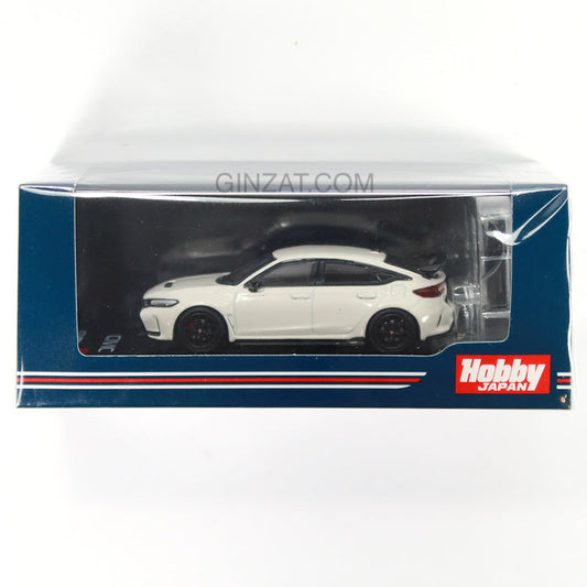 Honda Civic Type-R (FL5) w/ Engine Display Model - Champion White, Hobby Japan diecast model car