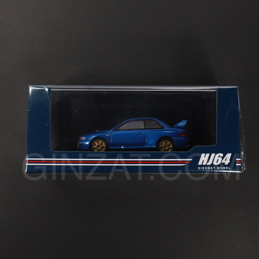 Subaru Impreza 22B Sti Version GC8 Rally Customized Version, Hobby Japan diecast model car