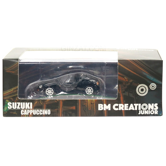 SUZUKI Cappuccino Black, BM Creations Junior diecast model car