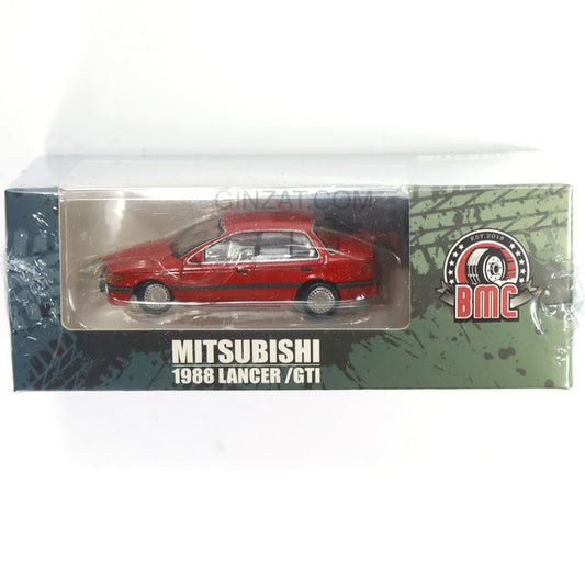 Mitsubishi 1988 Lancer Red (RHD), BM Creations diecast model car