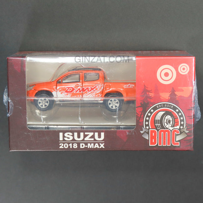 Isuzu D-Max2018 RHD Orange w/ acc pack, BM Creations Junior diecast model car