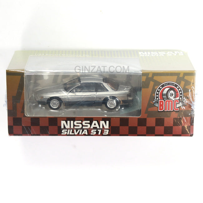 Nissan Silvia S13 Silver/Grey (RHD), BM Creations Junior diecast model car