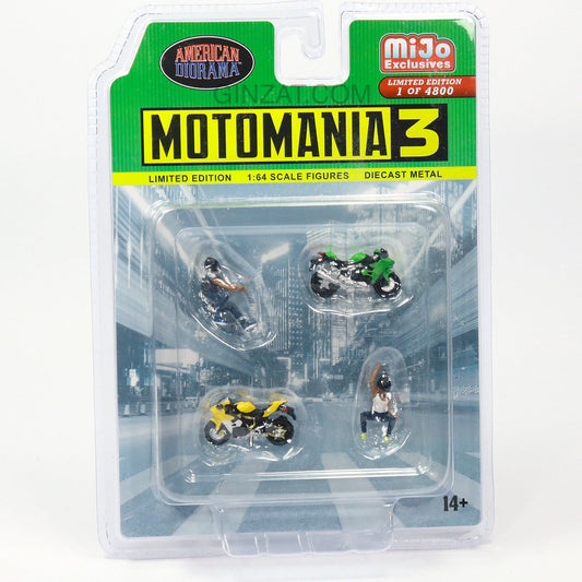 Motomania 3, American Diorama figures set 1/64