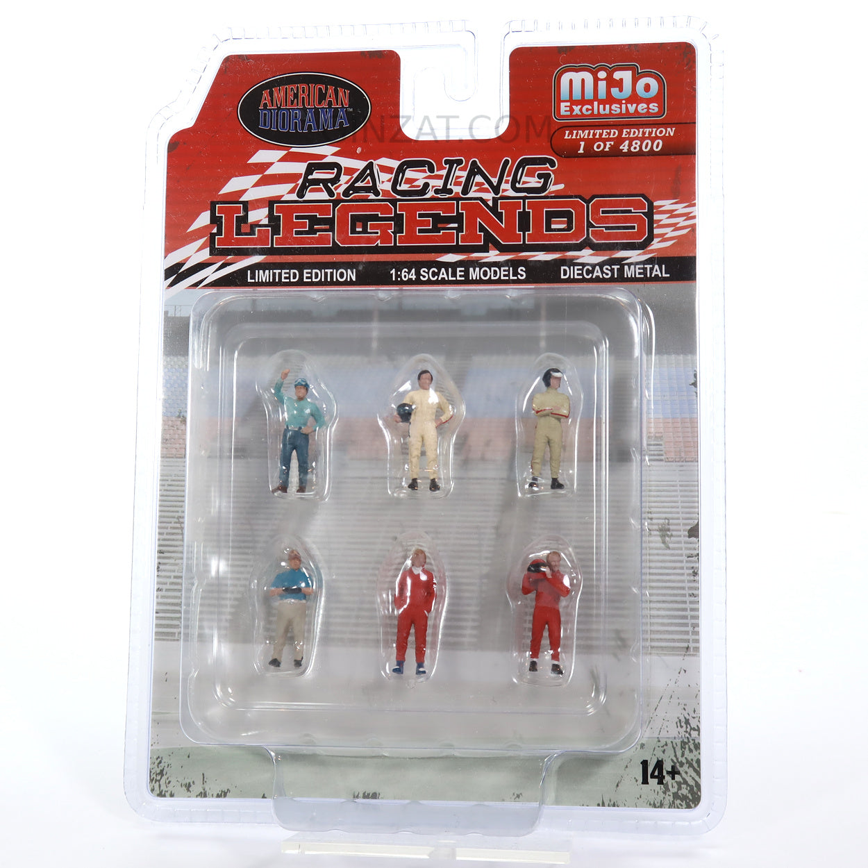 Racing Legends, American Diorama figures set 1/64