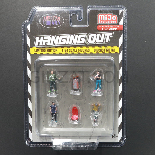 Hanging Out, American Diorama figures set 1/64