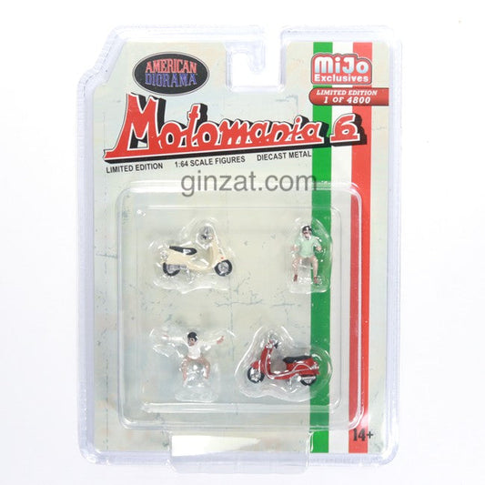 Motomania 6, American Diorama figures set 1/64