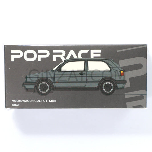 Volkswagen Golf GTI MK2 GRAY, POP Race diecast model car