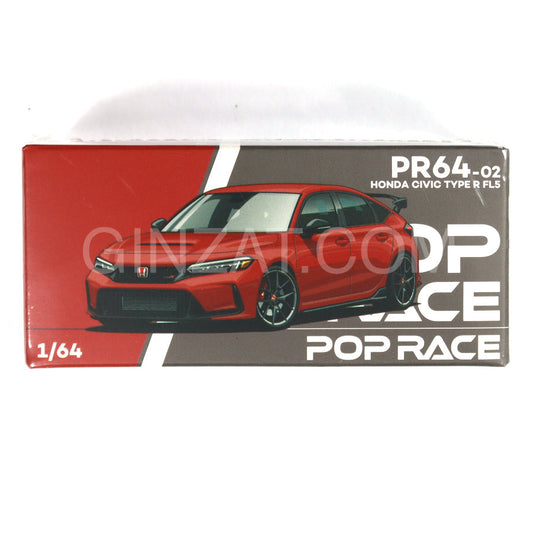 Honda Civic Type-R FL5 Rallye Red, POP Race diecast model car