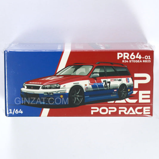 Nissan Stagea Race Department, POP Race diecast model car