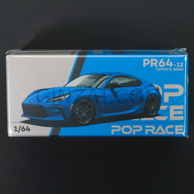 TOYOTA GR86 , POP Race PR64-12 diecast model car