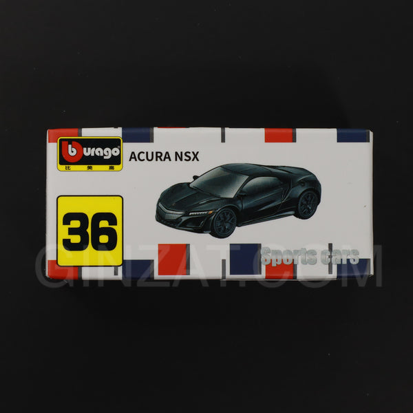 Acura NSX, Burago No36 diecast model car