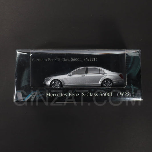 Mercedes-Benz S600L (W221) Iridium Silver Metallic, Motor Helix 1/64 diecast model car