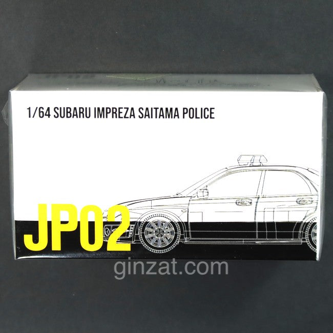 Subaru Impreza Saitama Police, Master Collectibles 1/64 diecast model car