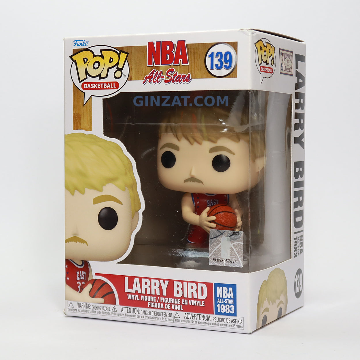 NBA All-Stars1983 – Larry Bird, Funko Pop! Vinyl Figure #139