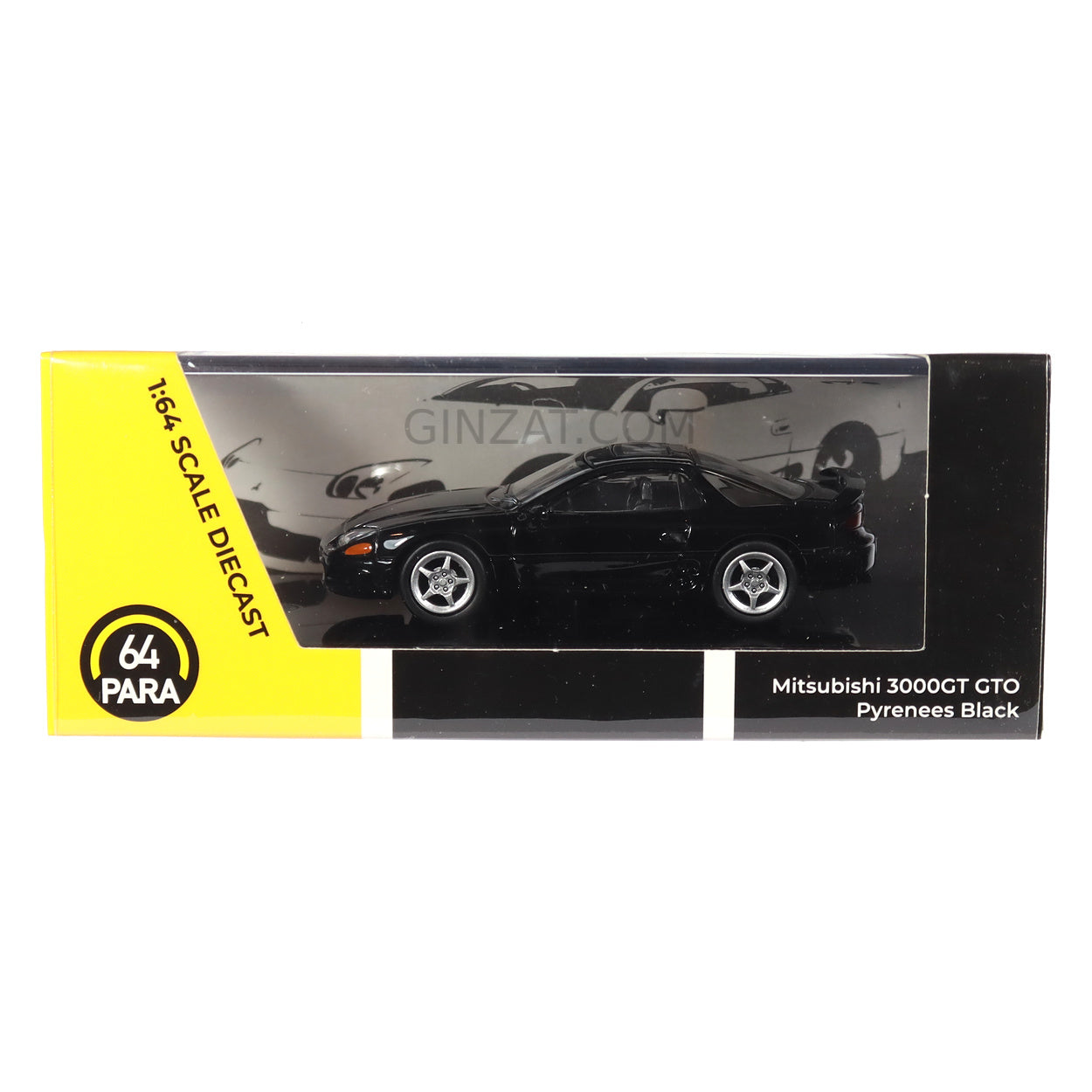 MITSUBISHI 3000GT GTO Pyrenees Black RHD, PARA64 diecast model car