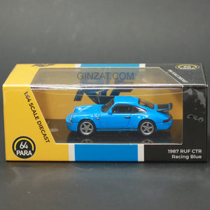 1987 RUF CTR Racing Blue RHD, PARA64 diecast model car