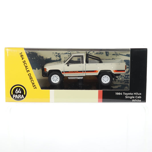 1984 TOYOTA Hilux Single Cab White RHD, PARA64 diecast model car