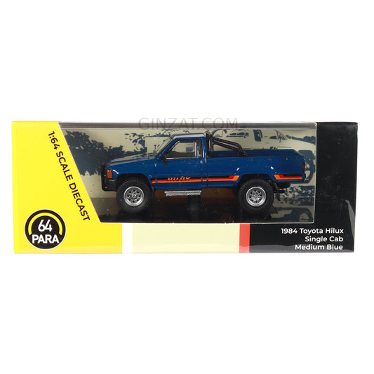 1984 TOYOTA Hilux Single Cab Medium Blue RHD, PARA64 diecast model car