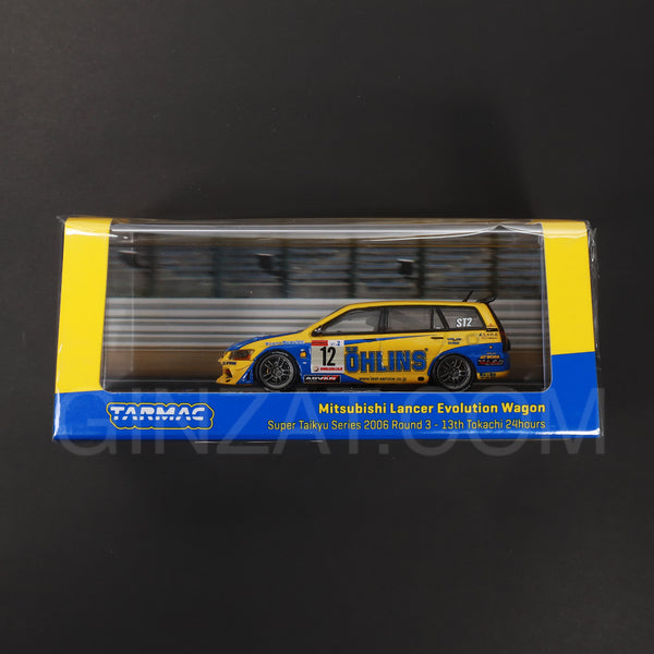 Mitsubishi Lancer Evolution Wagon Super Taikyu Series 2006 Round 3 13th Tokachi 24hrs, Tarmac Works diecast model car