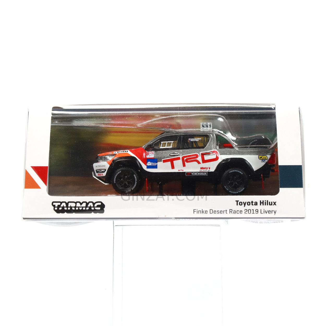 Toyota Hilux Finke Desert Race 2019 Livery, Tarmac Works diecast model car