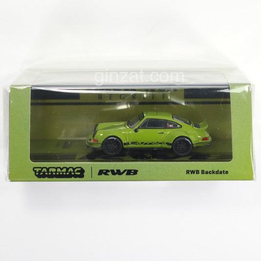 RWB Backdate Olive Green, Tarmac Works diecast model car