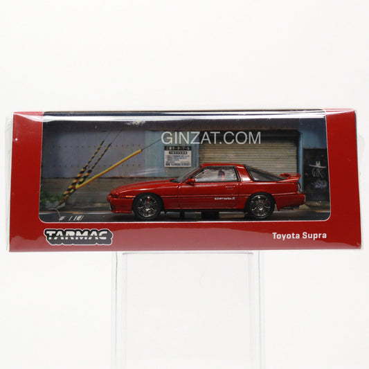 TOYOTA Supra Red, Tarmac Works diecast model car