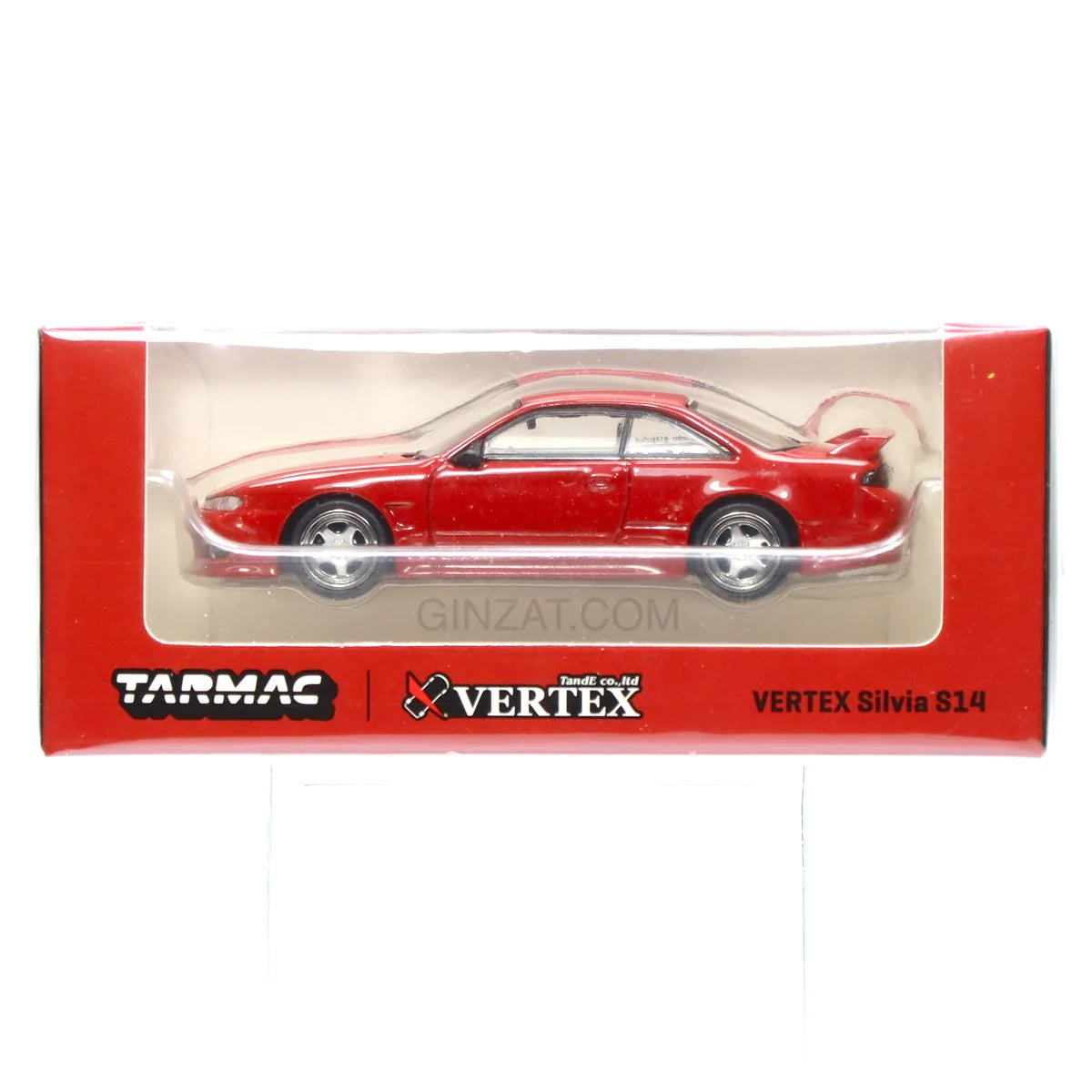 NISSAN Vertex Silvia S14 Red, Tarmac Works diecast model car