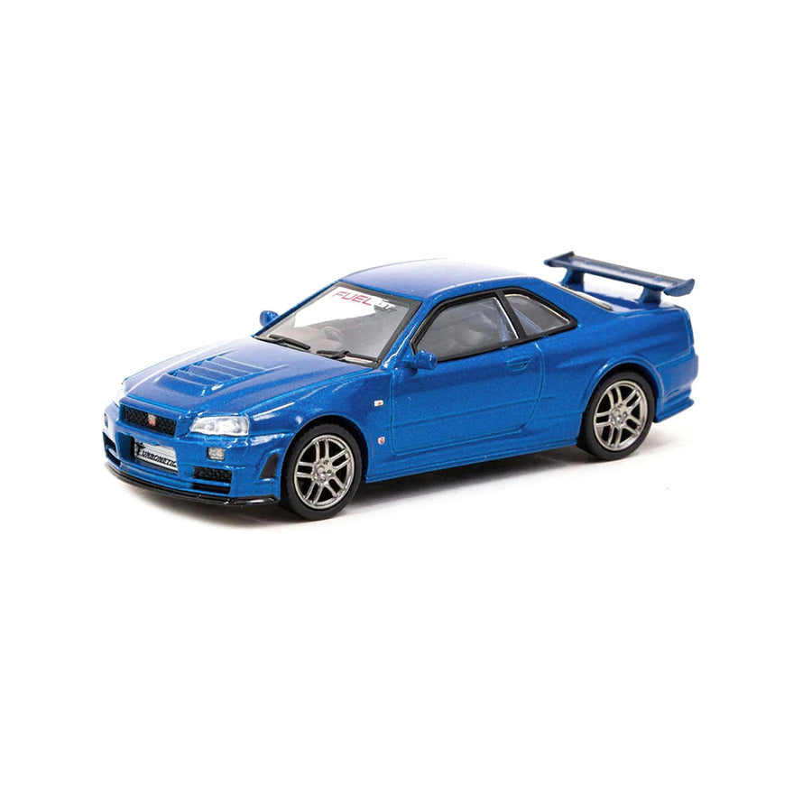 Nismo R34 GT-R Z-tune FuelFest Tokyo 2023, Tarmac Works diecast model car