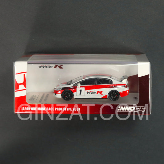 Honda Civic Type-R FD2 Japan One Make Race Prototype 2007, INNO64 1/64