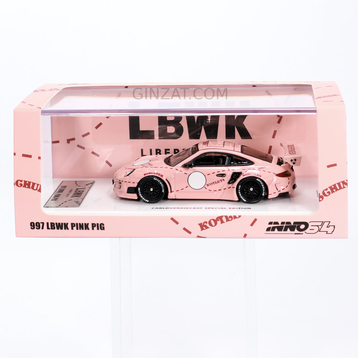 997 LBWK Pink Pig CARLOVERDIECAST Special Edition