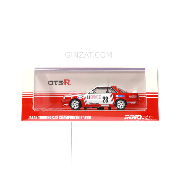 NISSAN Skyline GTS-R (R31) #23 Ricoh JTC 1988, INNO64 diecast model car