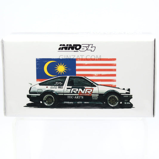 TOYOTA Sprinter Trueno AE86 Tuned my "Tec-Art's", INNO64 diecast model car