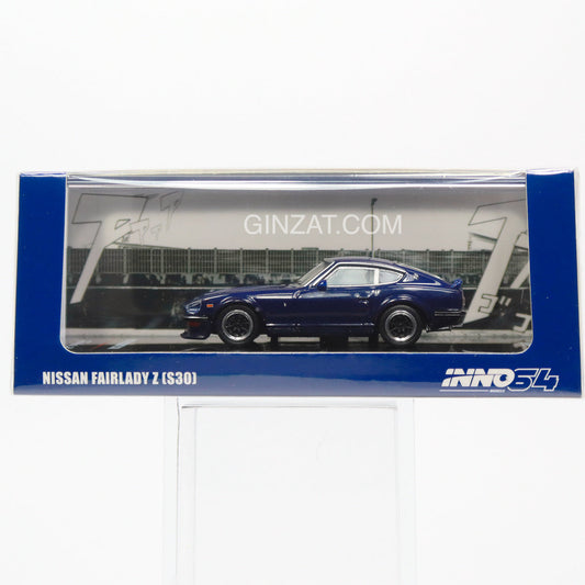 NISSAN Fairlady Z [S30] Dark Blue Metallic, INNO64 diecast model car