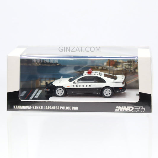 NISSAN Fairlady Z (Z32) Kanagawa-Kenkei Japanese Police Car,  INNO64 diecast model car