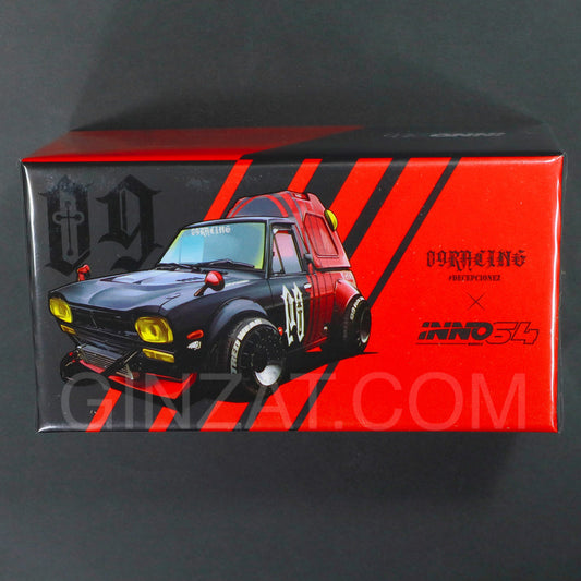 Nissan Sunny Hakotora "09Racing" Decepcionez Key Chain Gift Included, INNO64 diecast model car