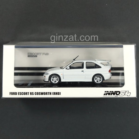 Ford Escort RS Cosworth White, INNO64 diecast model