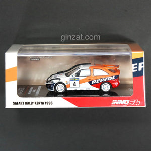 Ford Escort RS Cosworth #4 "Repsol" - Safary Rally Kenya 1996, INNO64 diecast model car